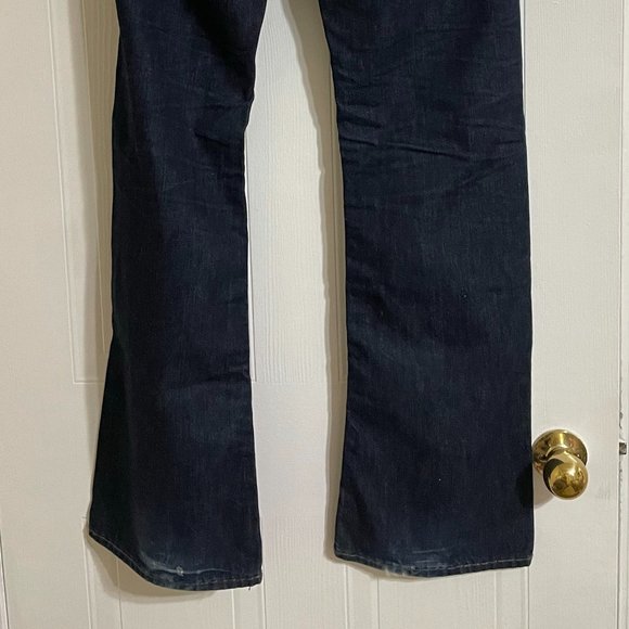 True Religion Late 2000s Dark Double Stitches Super Billy T Jeans - Picture 5 of 11